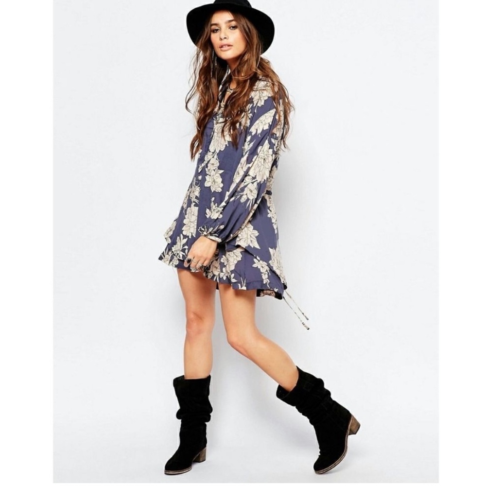 Free People Floral Top